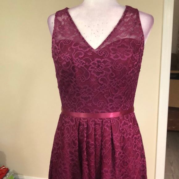 Lace sleeveless knee length - Picture 8 of 16